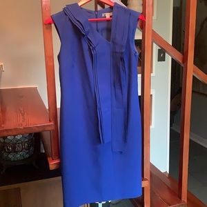 Leslie Fay royal blue dress, beautiful condition